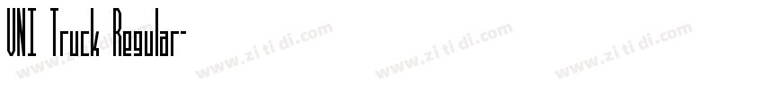 VNI Truck Regular字体转换